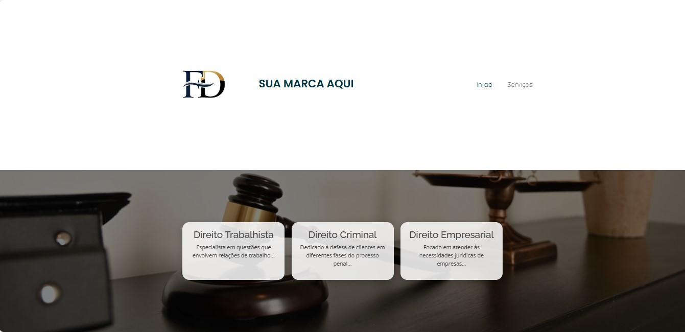 Preview - Site para advogados